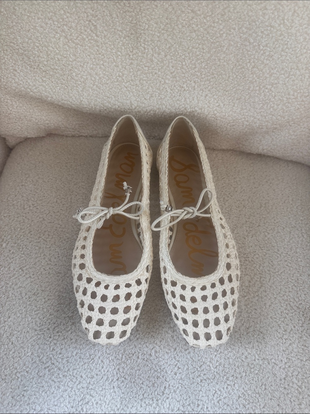 Sam Edelman Marcie Flats in modern ivory